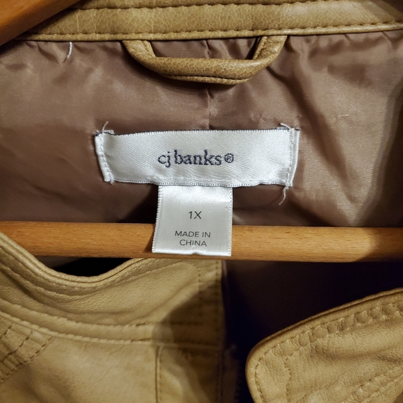 CJ Banks faux leather jacket - Picture 4 of 5